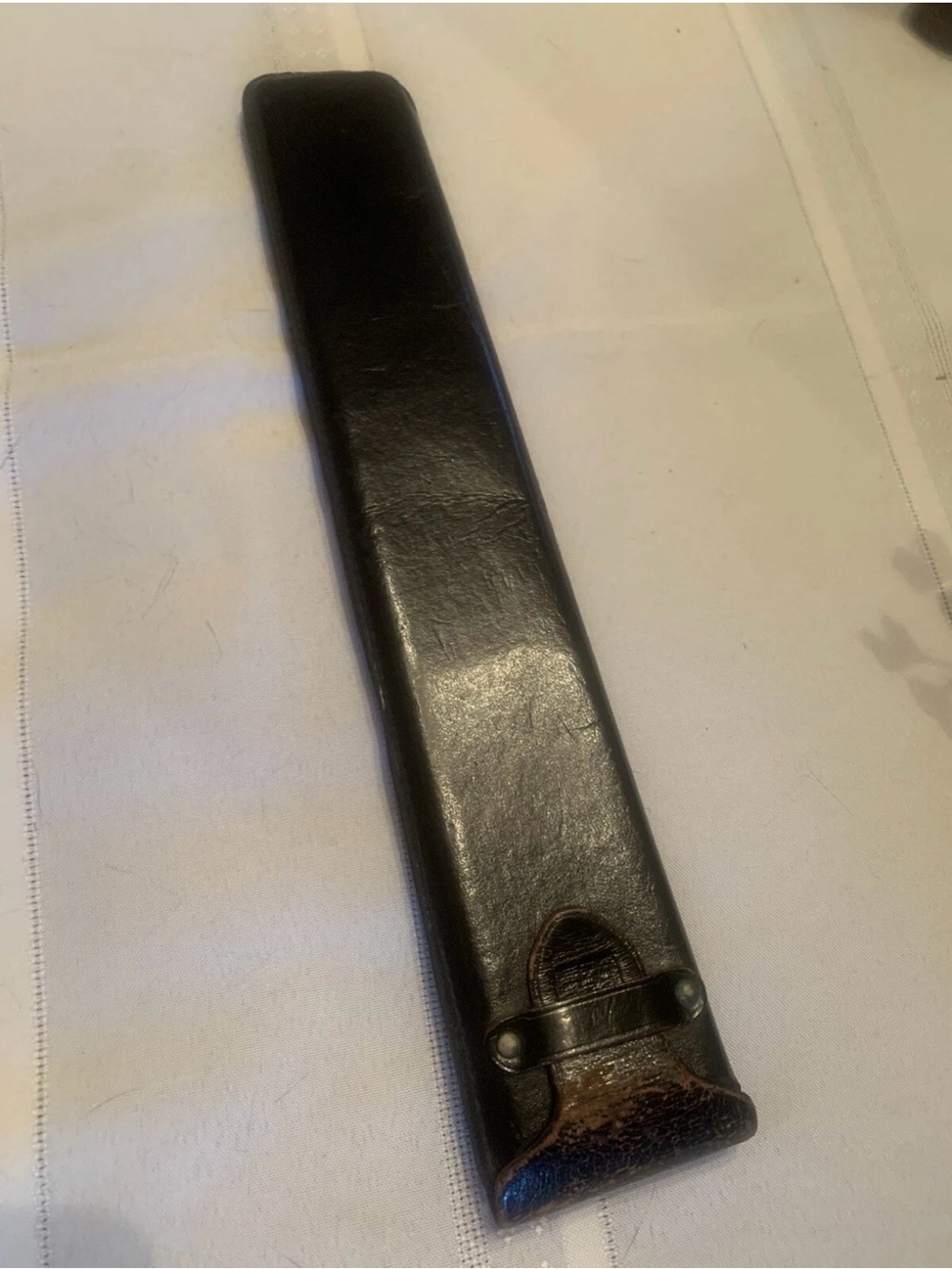 Old Leather Slide Ruler Case
